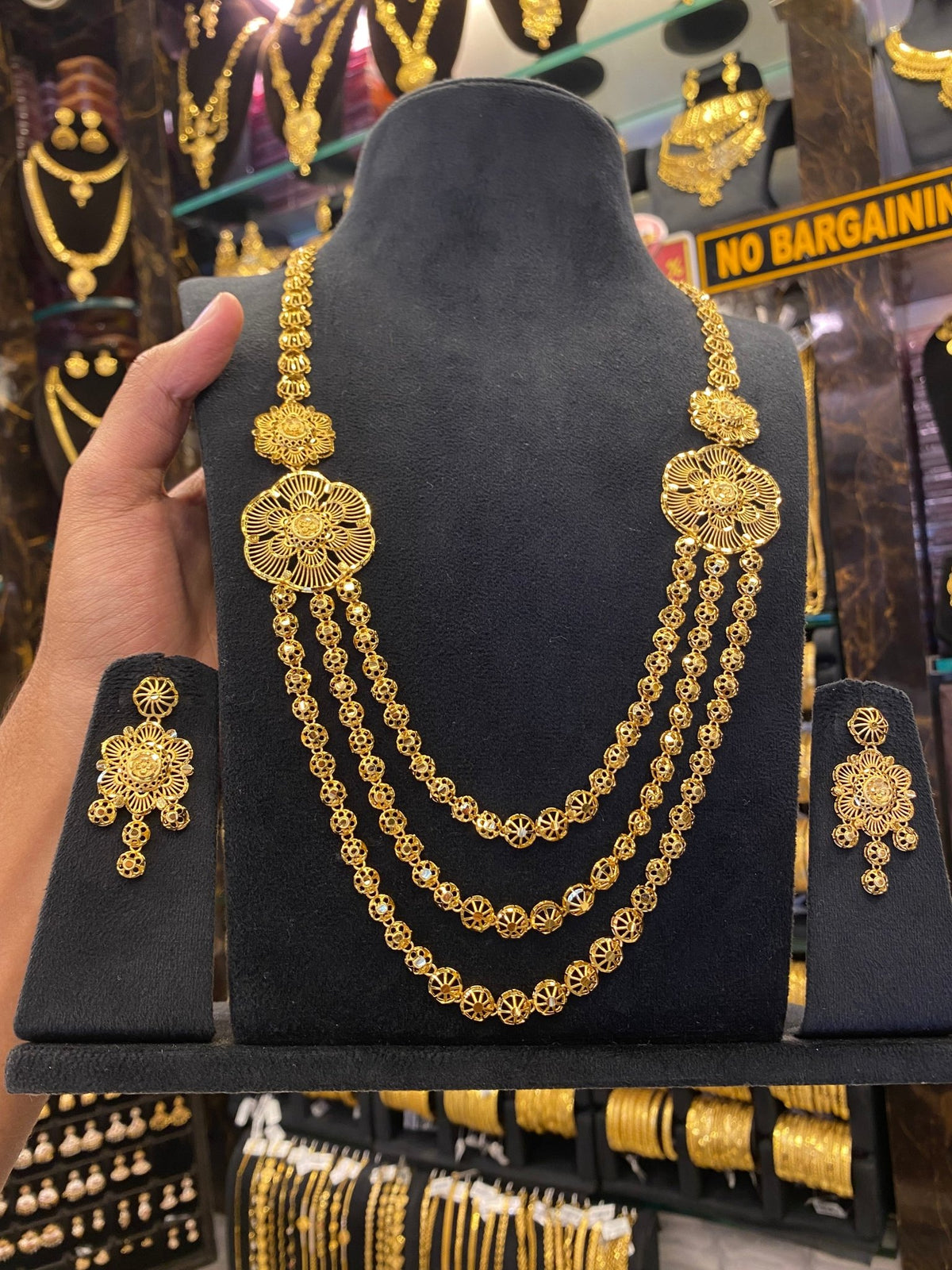 Turkish Style Long 3Step - Gold Plated - FAA FASHION