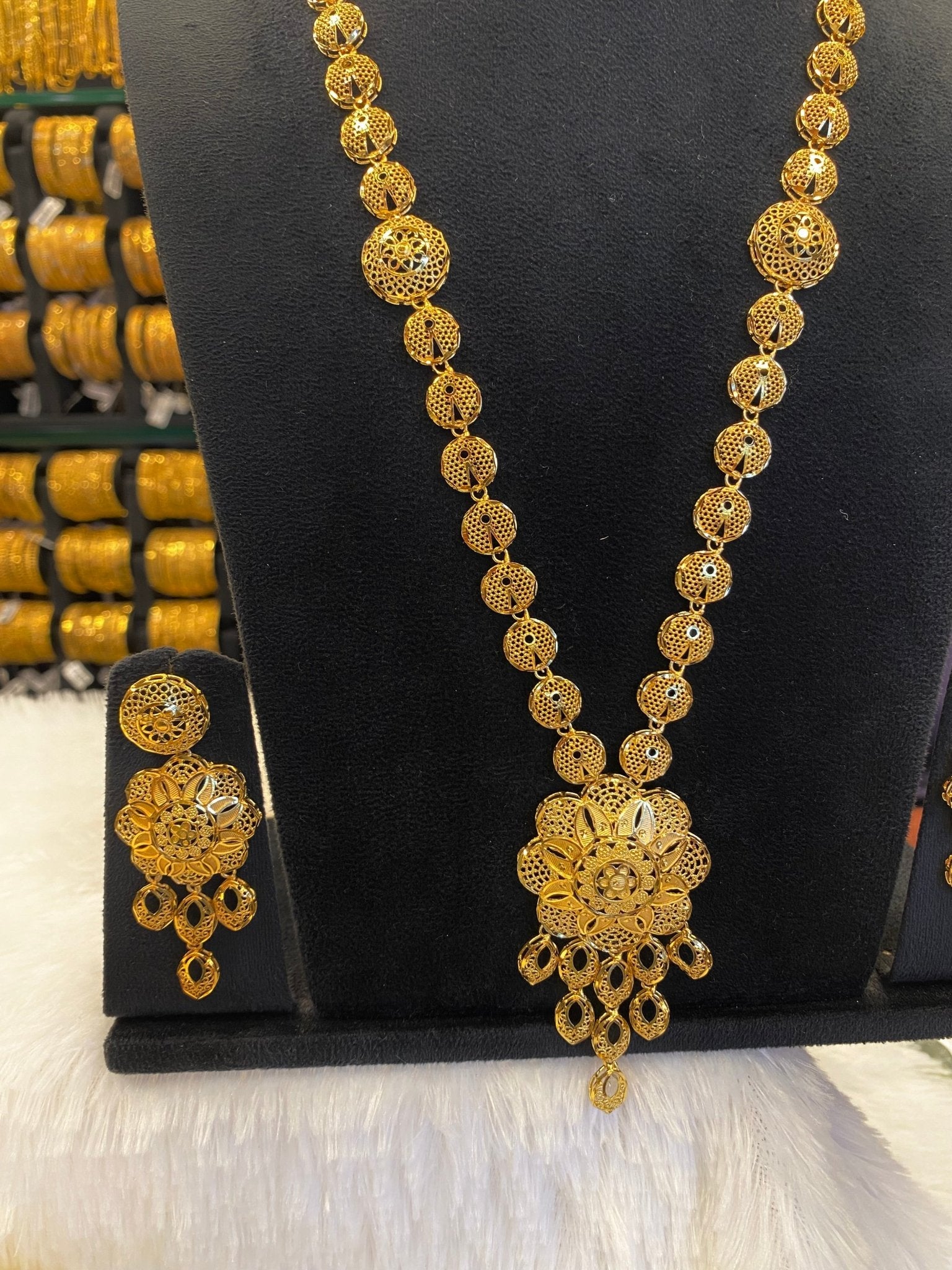 Turkish Style Long Full Gold - FAA FASHION