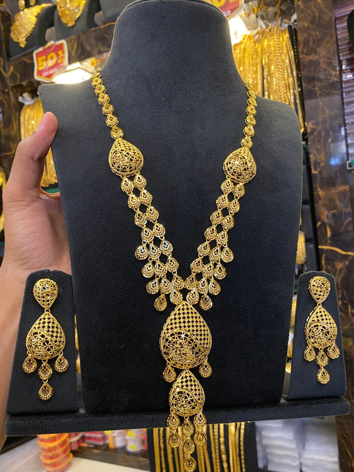 Turkish Style Long Set Full - Gold Plated - FAA FASHION