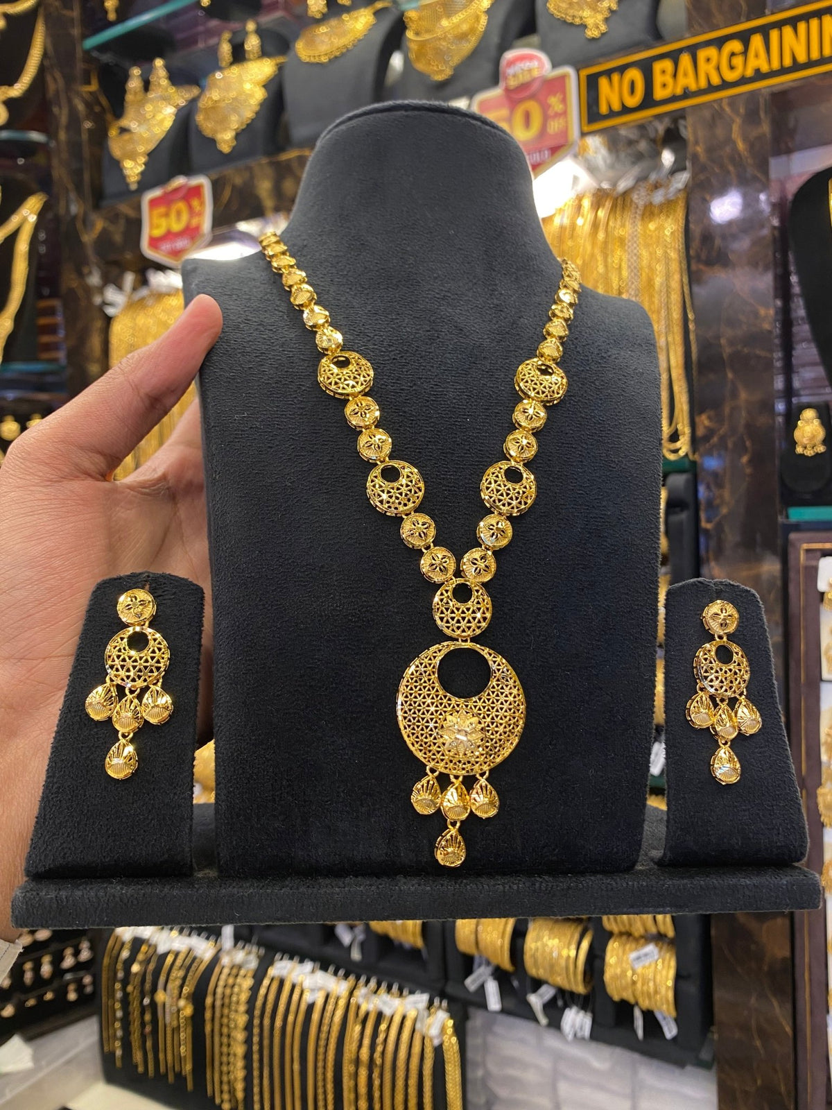 Turkish Style Middle Set Full Gold - FAA FASHION