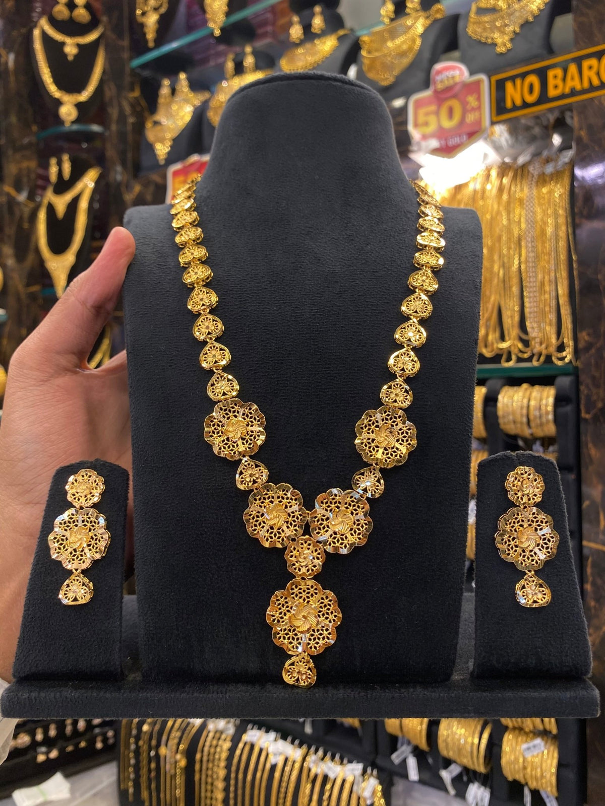 Turkish Style Middle Set Full Gold - FAA FASHION