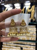Designer Antique Jhumka - Image 2